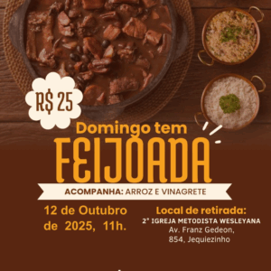 Feijoada Beneficente 2ª IMW Jequié